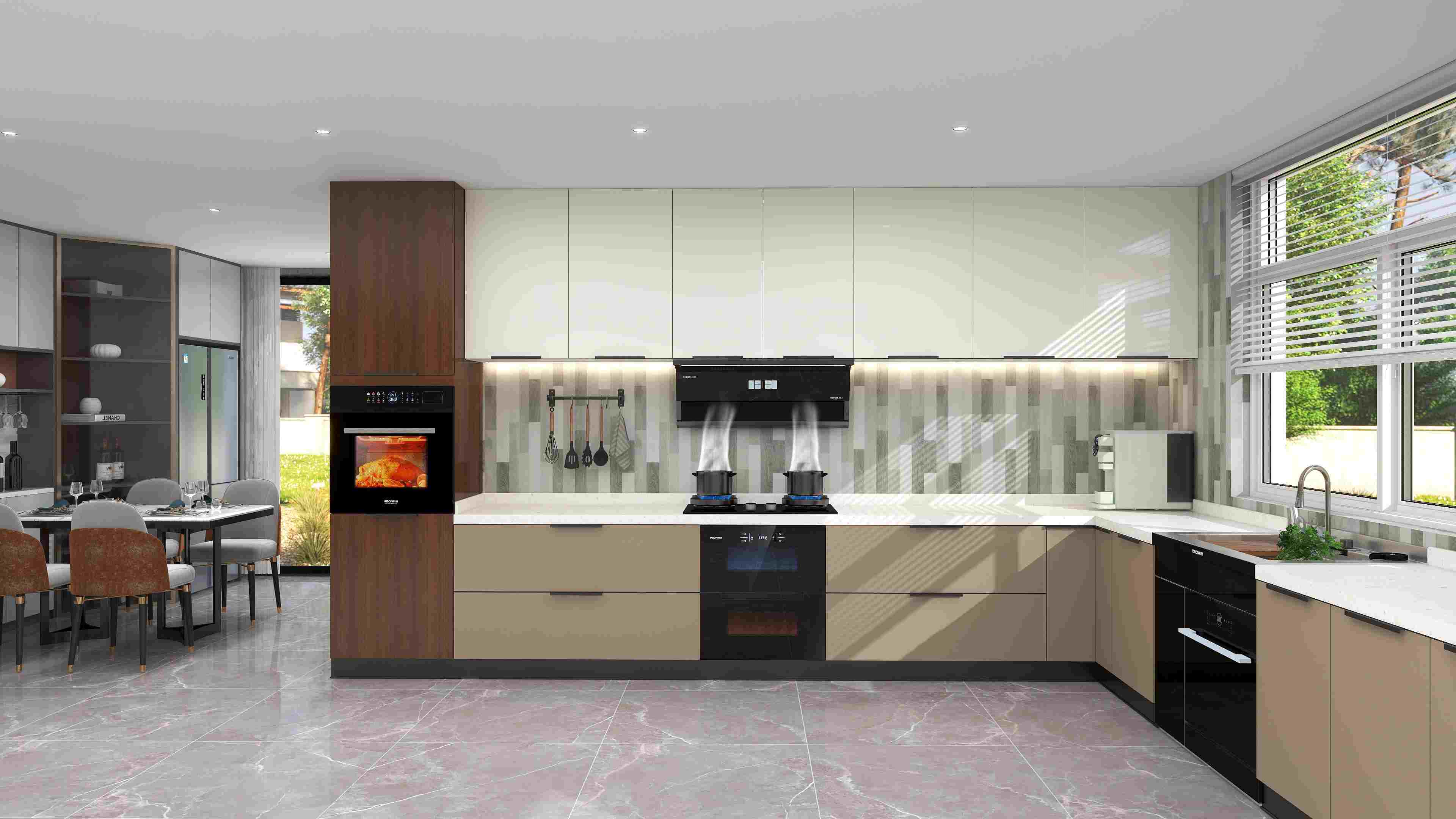 狠吸凈煙！科恩煙機7810，重塑開放式廚房美學(xué)